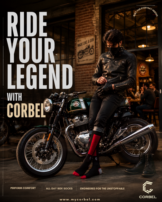Biker's Socks - Why The Right Pair Protects More Than Just Your Feet