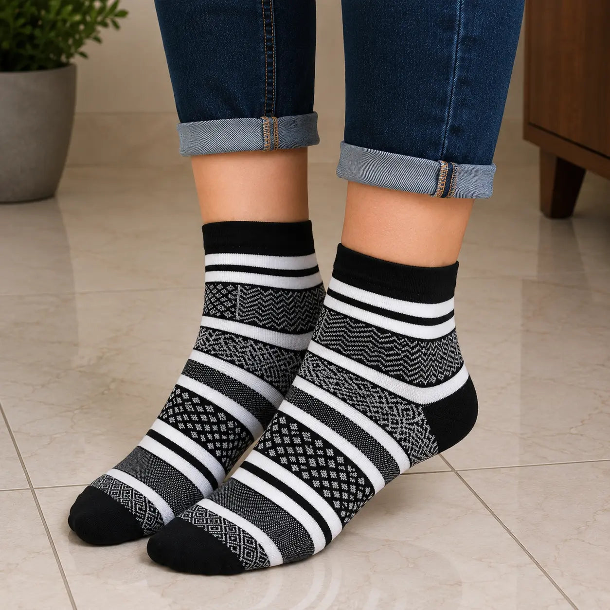 Women Casual Socks-Bamboo