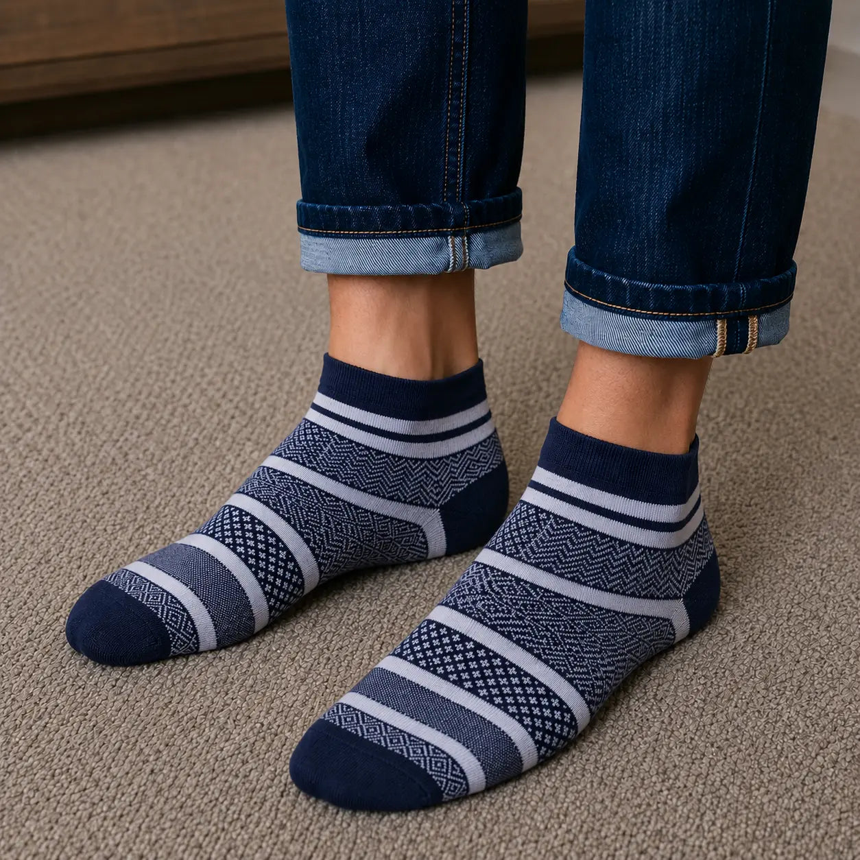 Men Ankle length Casual Socks-Bamboo