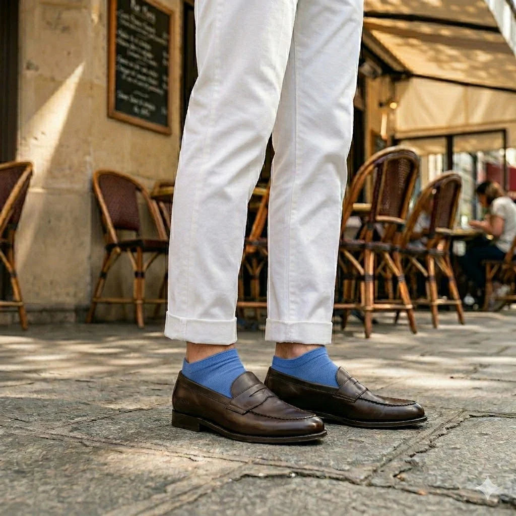 Men Ankle length Casual Socks-Cotton