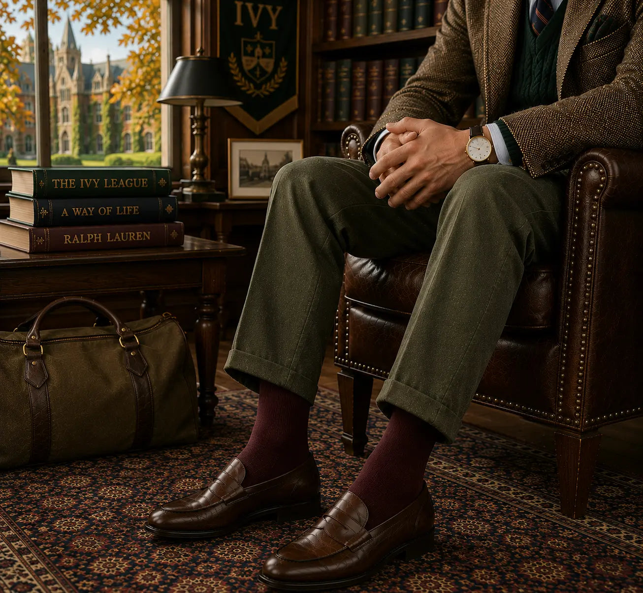 Men Formal Socks-Cotton