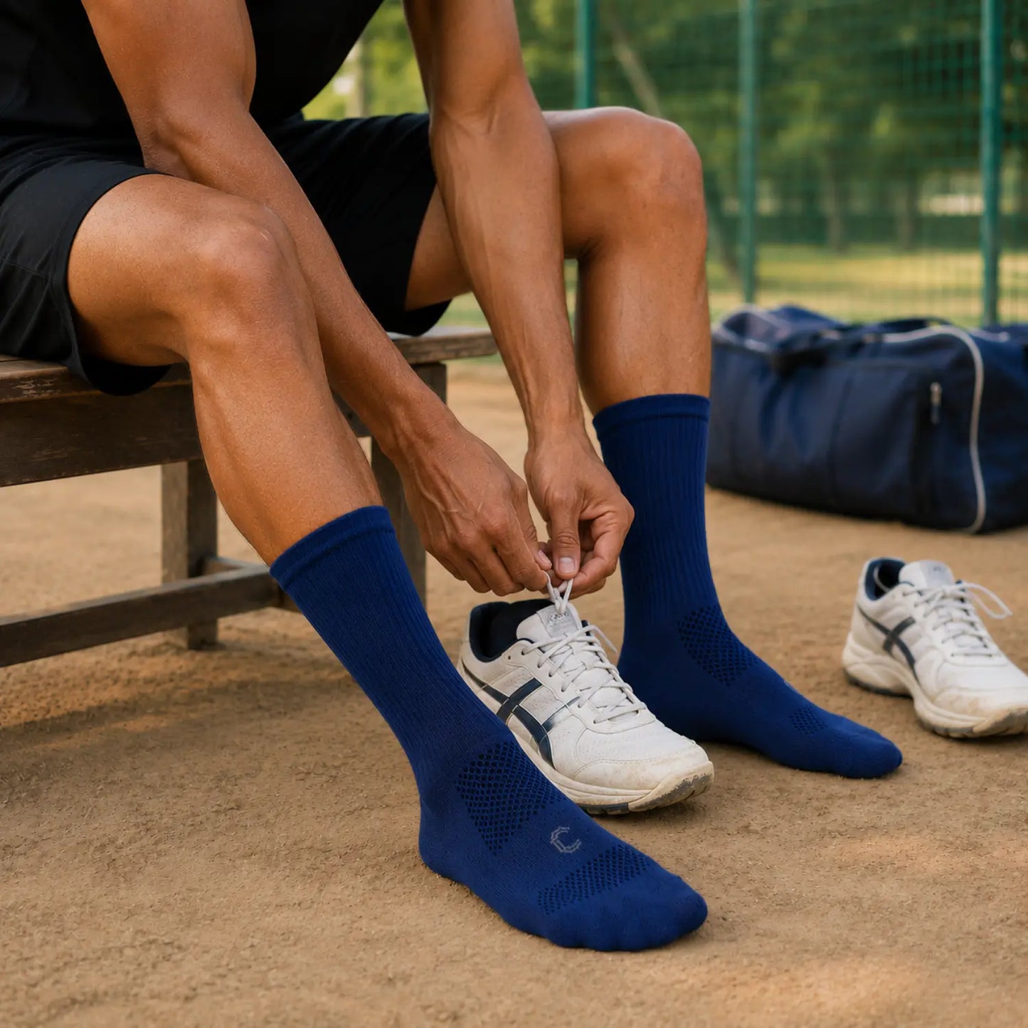 Bamboo Sports Socks - Crew (Pack of 1)