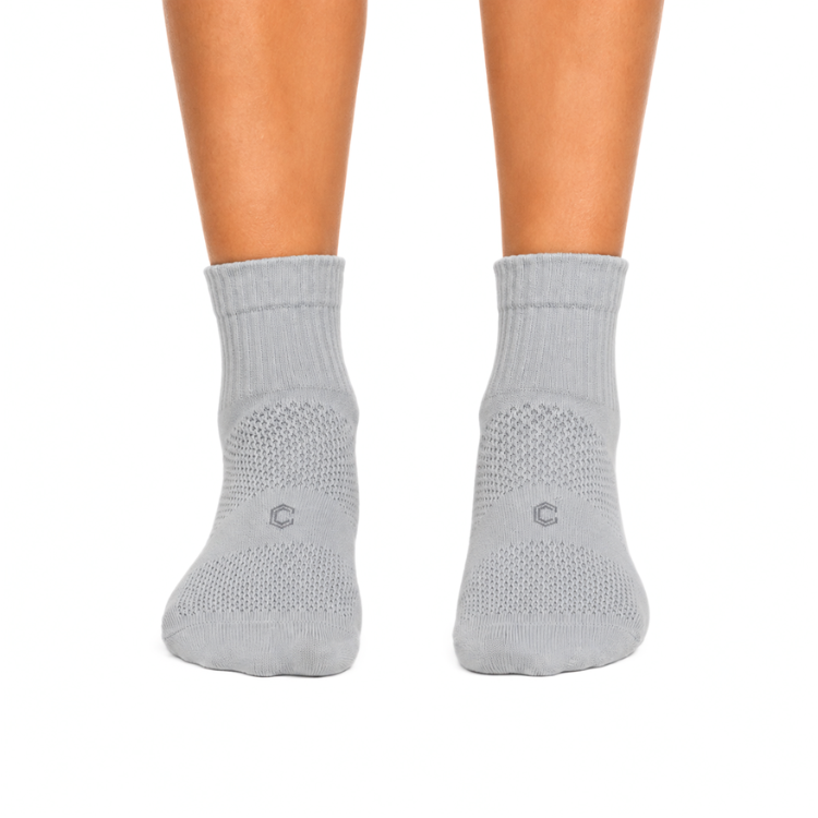Bamboo Pilates Grip Socks Pack of 2