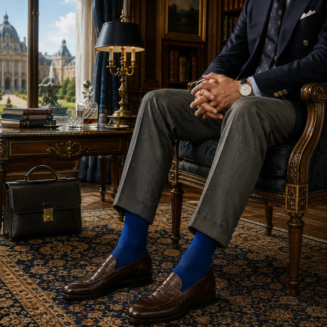 Men Cotton Royal Court Set