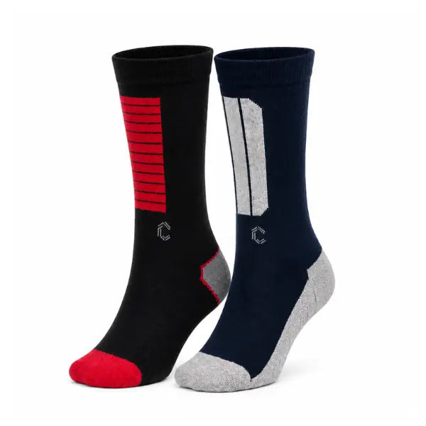 Bamboo Biker Socks Pack of 2