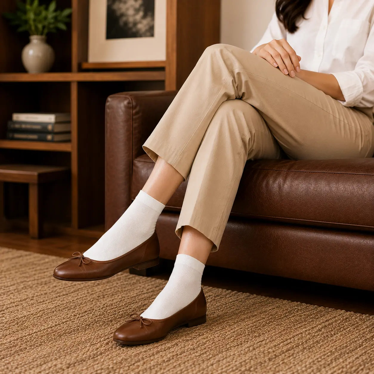 Women Bamboo Core White Edit