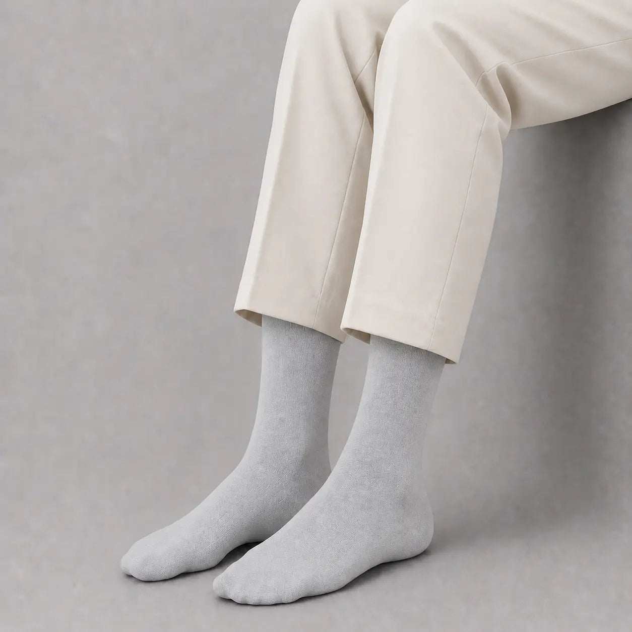 Men Cotton Modern Monochrome Set