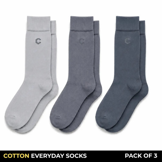 Men Cotton Modern Monochrome Set
