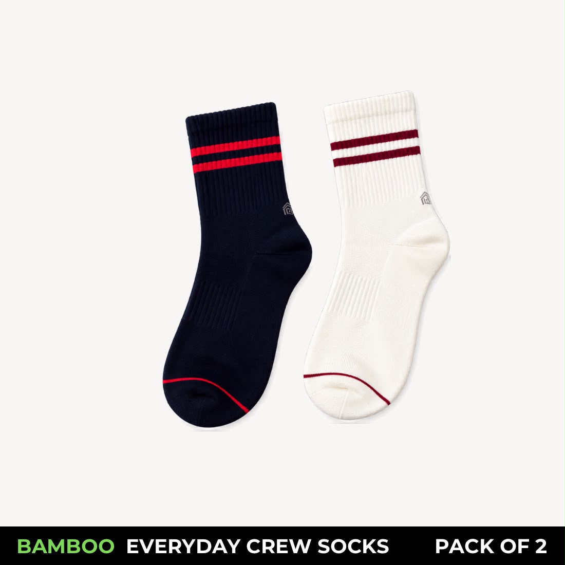 Corbel Bamboo Varsity Duo — Pack of 2